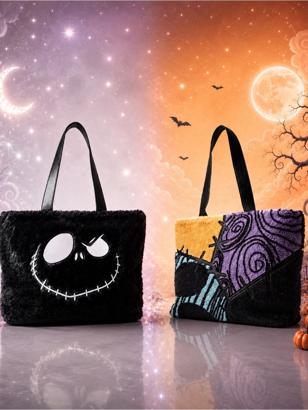 Bath and body works nightmare before Christmas tote BBW NBC NEW
